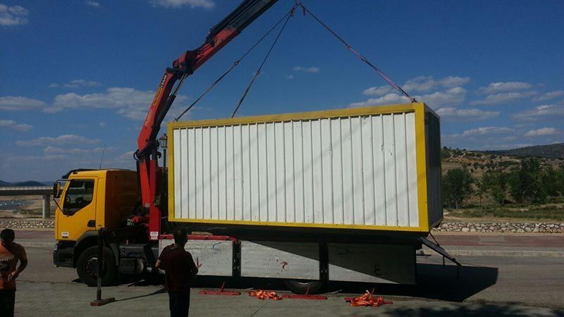 Transporte de mercancía pesada en Madrid