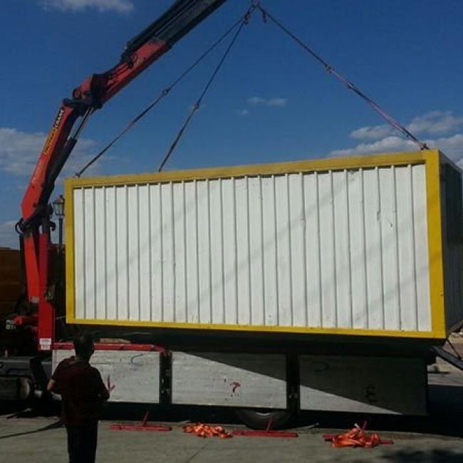 Transporte de mercancía pesada en Madrid